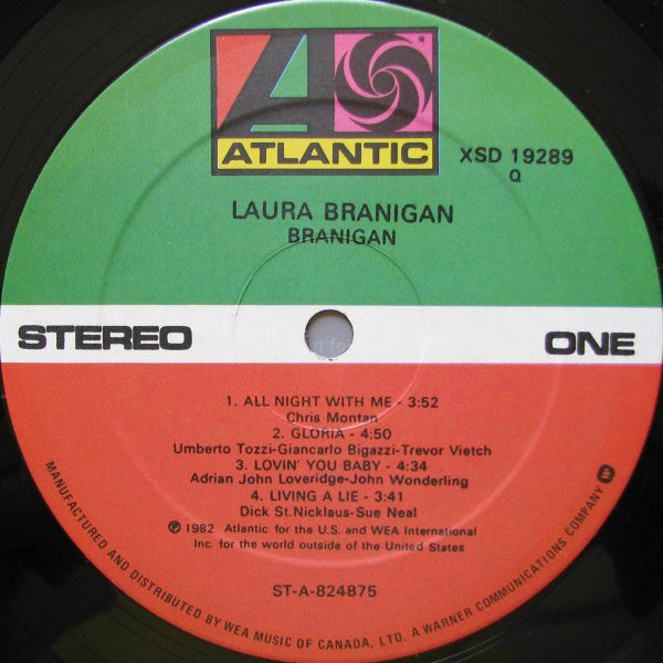 Laura Branigan : Branigan (LP, Album)