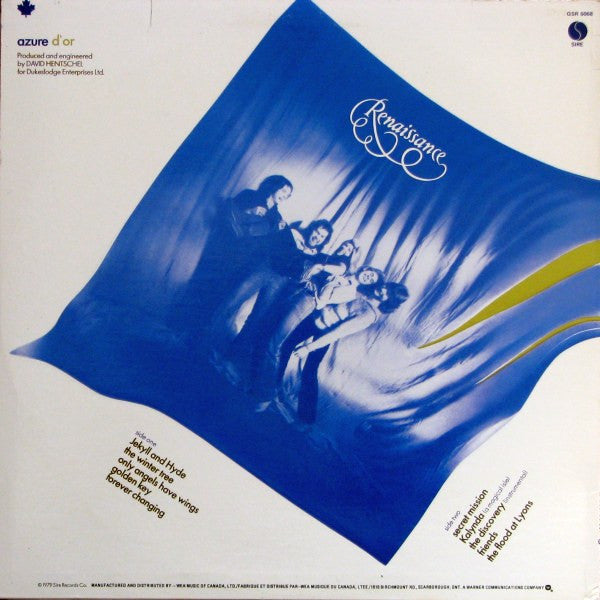 Renaissance (4) : Azure D'or (LP, Album)
