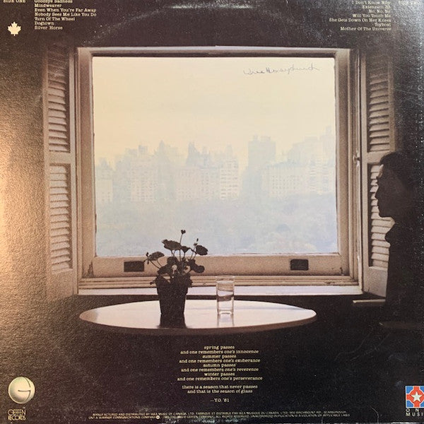 Yoko Ono : Season Of Glass (LP, Album)