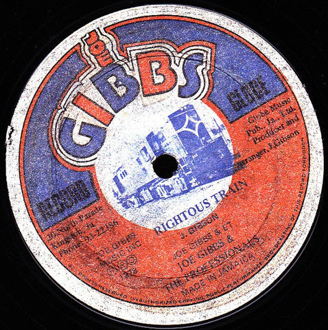Culture & Nicodemus / Joe Gibbs & The Professionals : Disco Train / Rightous Train (12")