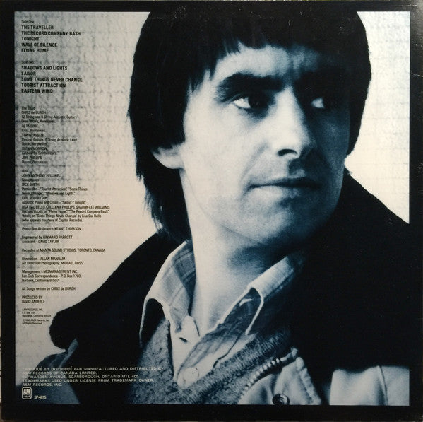 Chris de Burgh : Eastern Wind (LP, Album)