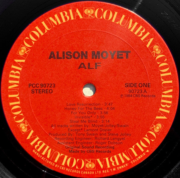 Alison Moyet : Alf (LP, Album)