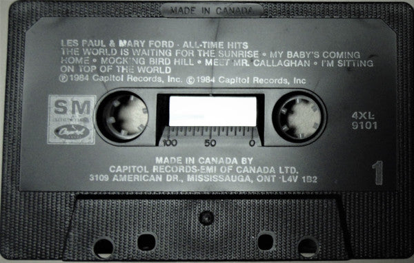 Les Paul & Mary Ford : All-Time Hits (Cass, Comp)