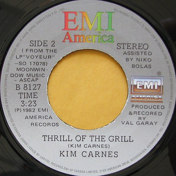 Kim Carnes : Voyeur (7", Single, PS)