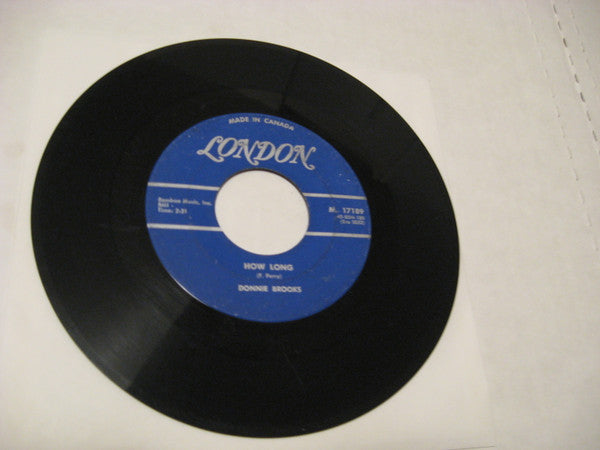 Donnie Brooks : Boomerang / How Long (7", Single)