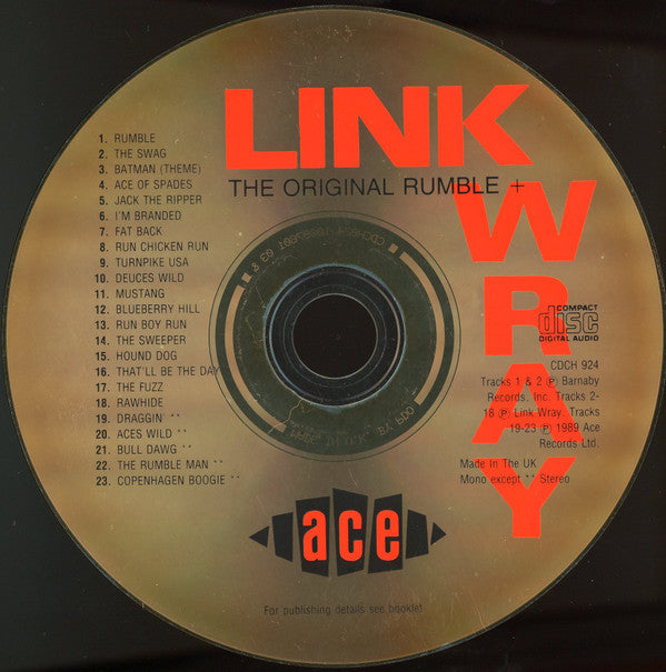 Link Wray : The Original Rumble (CD, Comp)