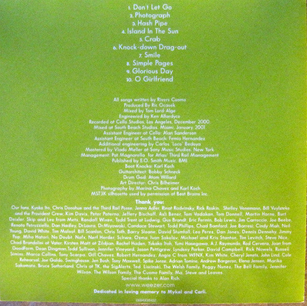 Weezer : Weezer (CD, Album)