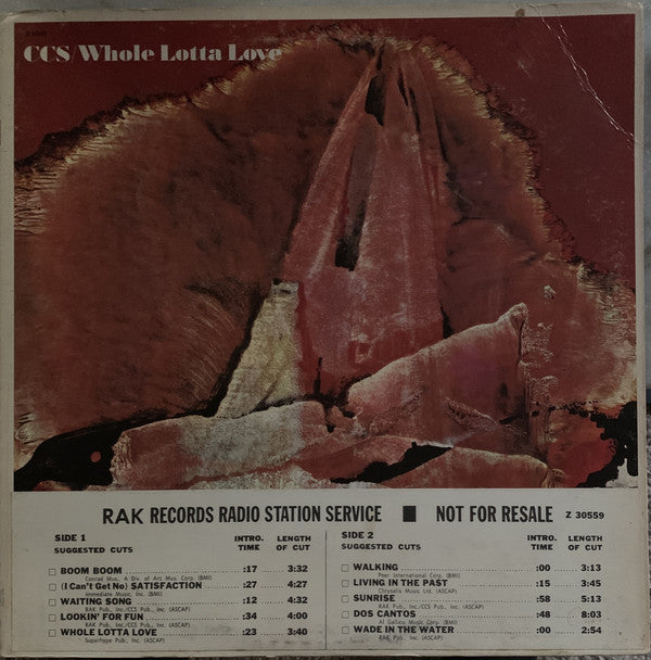 CCS : Whole Lotta Love (LP, Album, Gat)