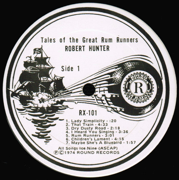 Robert Hunter : Tales Of The Great Rum Runners (LP, Album, Ter)