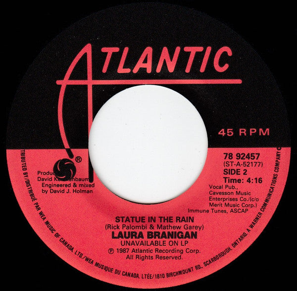 Laura Branigan : Shattered Glass (7", Single)