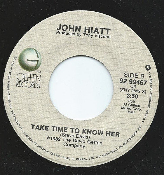 John Hiatt : I Look For Love (7")