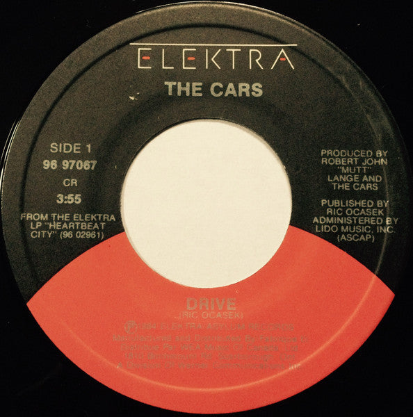 The Cars : Drive (7", Single)