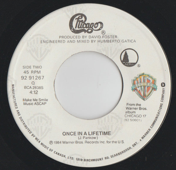 Chicago (2) : You're The Inspiration (7")