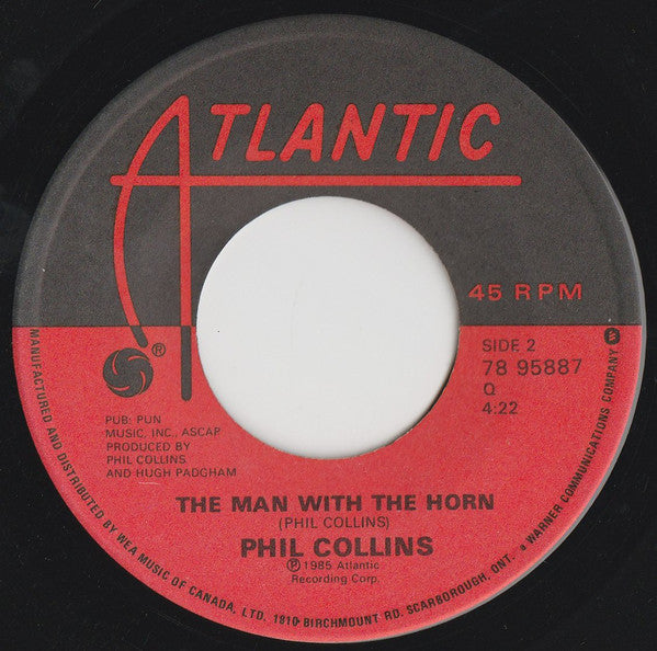 Phil Collins : One More Night (7", Single)