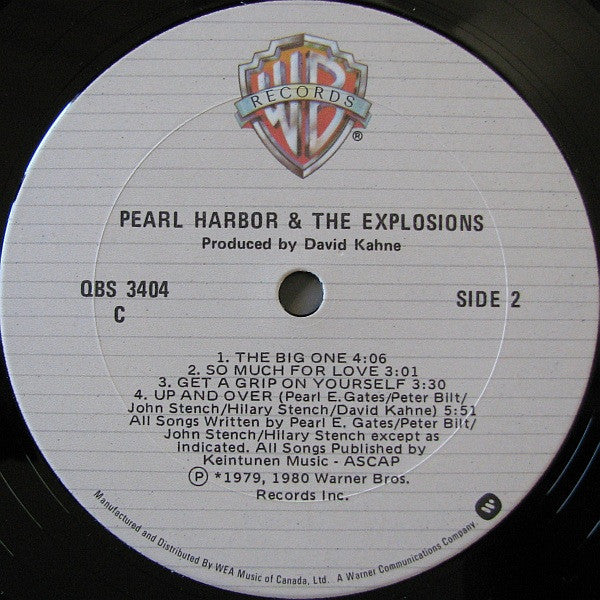 Pearl Harbor And The Explosions : Pearl Harbor And The Explosions (LP, Album)