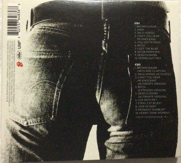 The Rolling Stones : Sticky Fingers (2xCD, Album, Dlx, RE, RM)