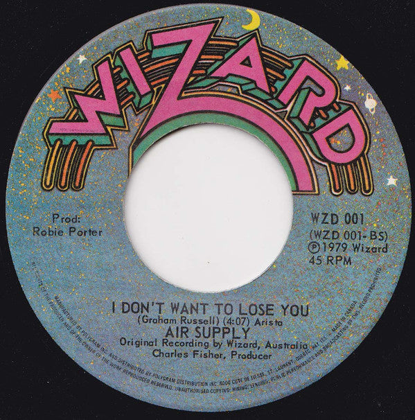 Air Supply : Lost In Love (7", Single)
