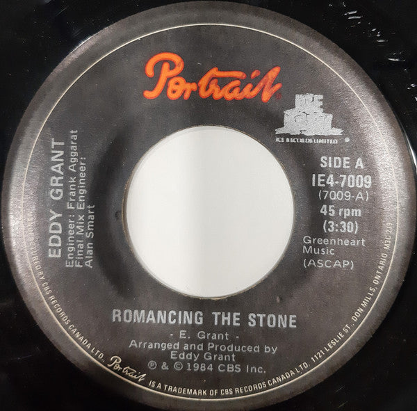 Eddy Grant : Romancing The Stone (7")