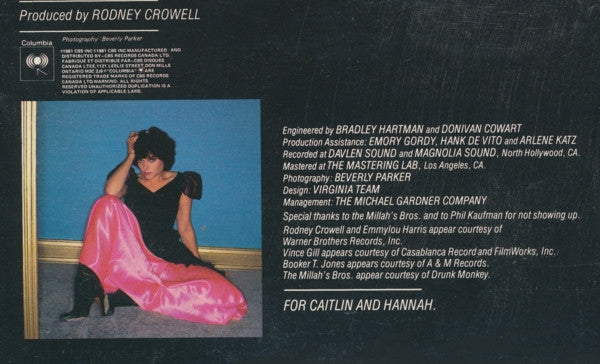 Rosanne Cash : Seven Year Ache (LP, Album)