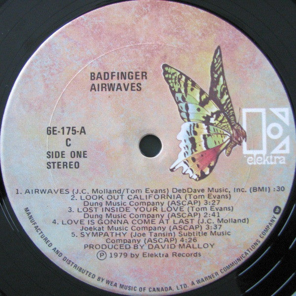 Badfinger : Airwaves (LP, Album)