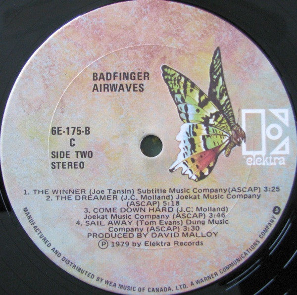 Badfinger : Airwaves (LP, Album)