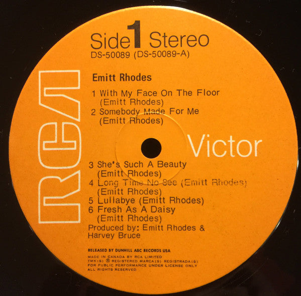 Emitt Rhodes : Emitt Rhodes (LP, Album, Gat)