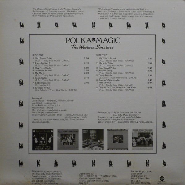 Western Senators : Polka Magic (LP, Album)