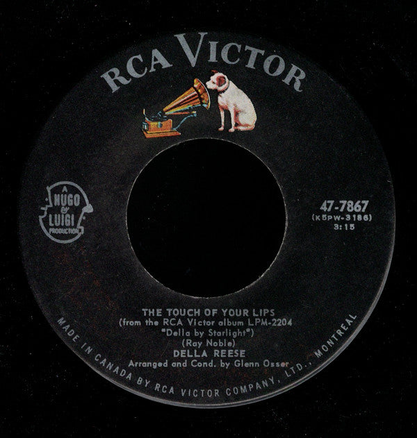 Della Reese : Won'cha Come Home, Bill Bailey / The Touch Of Your Lips (7", Single)