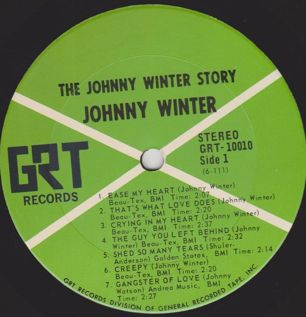 Johnny Winter : The Johnny Winter Story (LP, Comp)