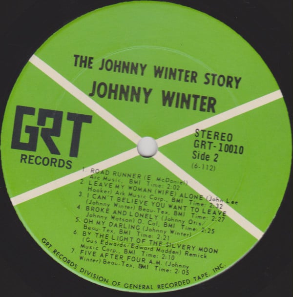 Johnny Winter : The Johnny Winter Story (LP, Comp)