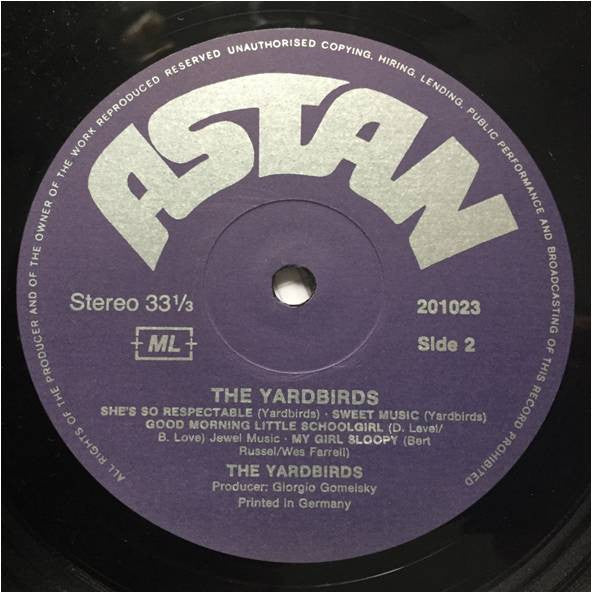 The Yardbirds : The Original Recordings 1963-1968 (LP, Comp)