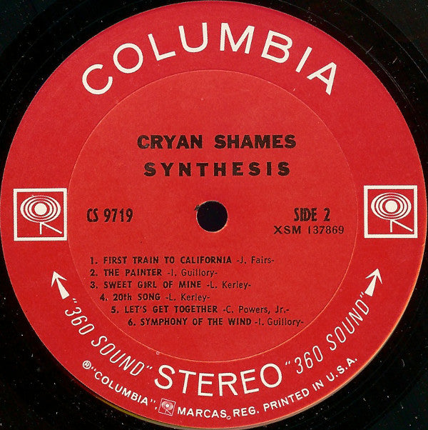 Cryan Shames* : Synthesis (LP, Album, Ter)