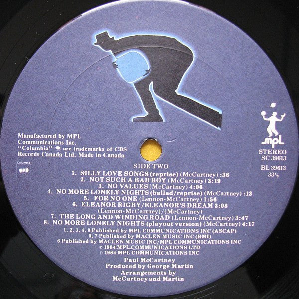 Paul McCartney : Give My Regards To Broad Street (LP, Album)