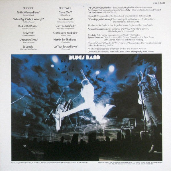 The Blues Band : Itchy Feet (LP, Album)