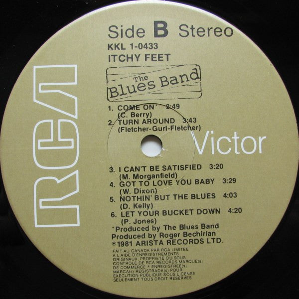 The Blues Band : Itchy Feet (LP, Album)