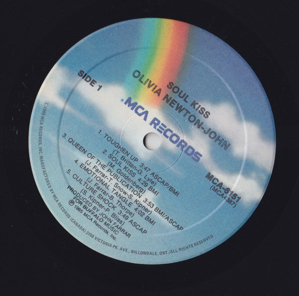 Olivia Newton-John : Soul Kiss (LP, Album, Gat)