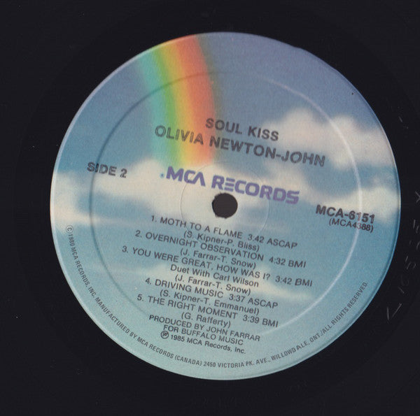 Olivia Newton-John : Soul Kiss (LP, Album, Gat)