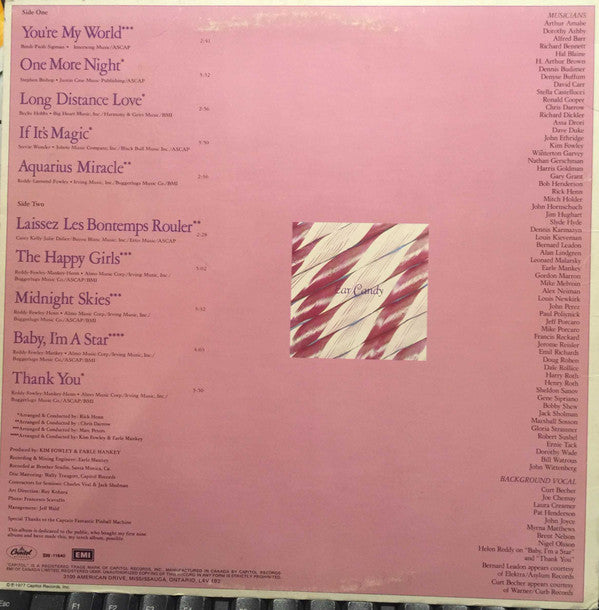 Helen Reddy : Ear Candy (LP, Album)