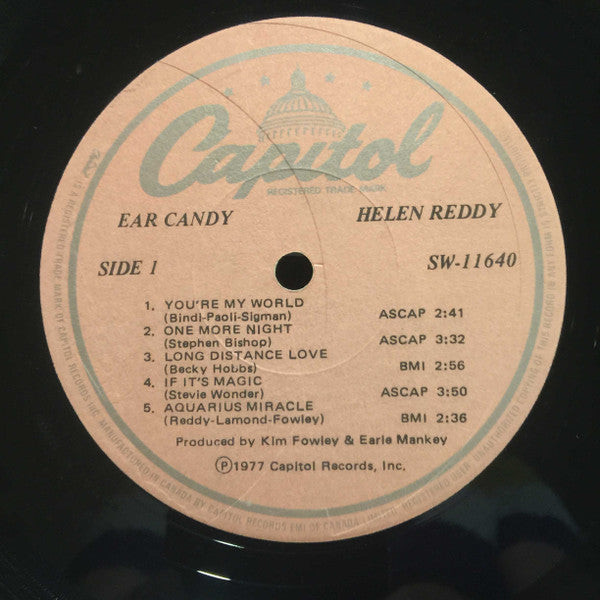 Helen Reddy : Ear Candy (LP, Album)