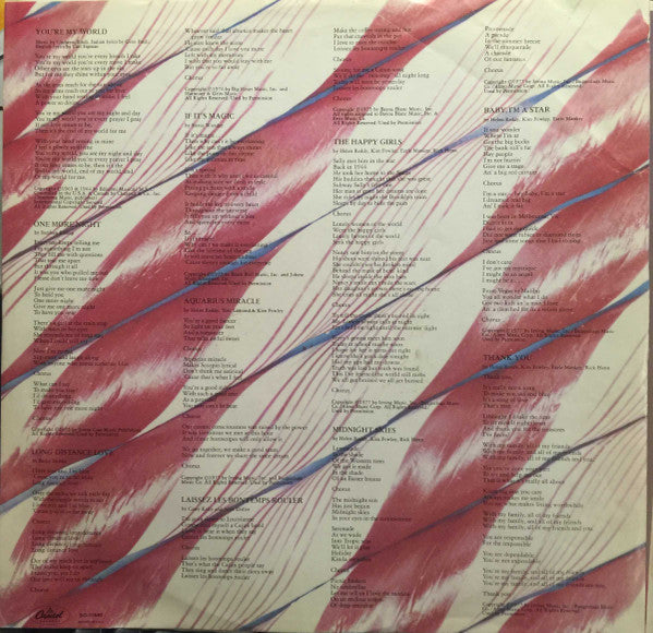 Helen Reddy : Ear Candy (LP, Album)