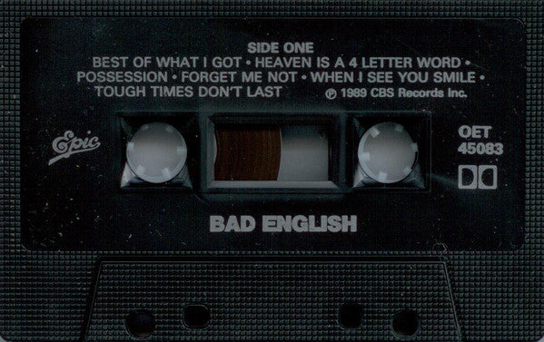 Bad English : Bad English (Cass, Album)