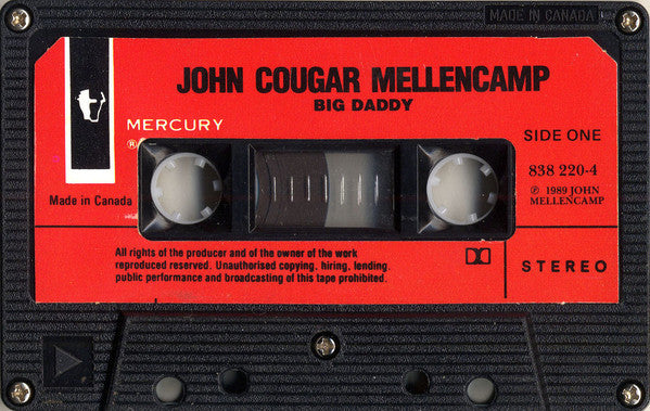 John Cougar Mellencamp : Big Daddy (Cass, Album, Dol)