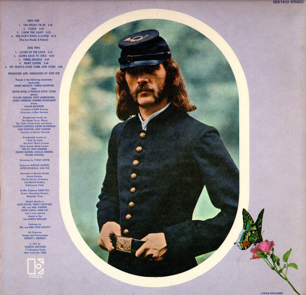 Don Nix : Living By The Days (LP, Album, Gat)