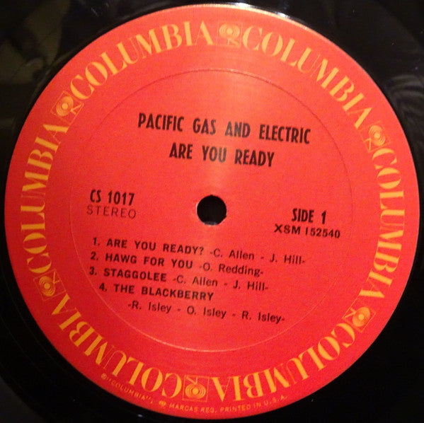 Pacific Gas & Electric : Are You Ready (LP, Album, RE)
