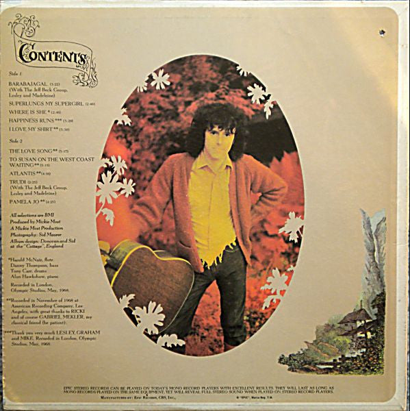 Donovan : Barabajagal (LP, Album)