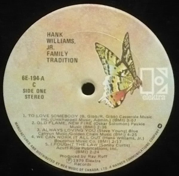 Hank Williams Jr. : Family Tradition (LP, Album)