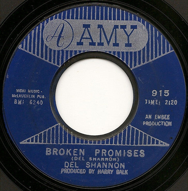 Del Shannon : Keep Searchin' (We'll Follow The Sun) (7", Single, Styrene, Bes)