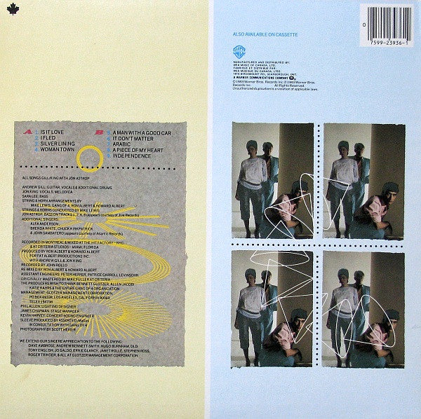 Gang Of 4* : Hard (LP, Album)