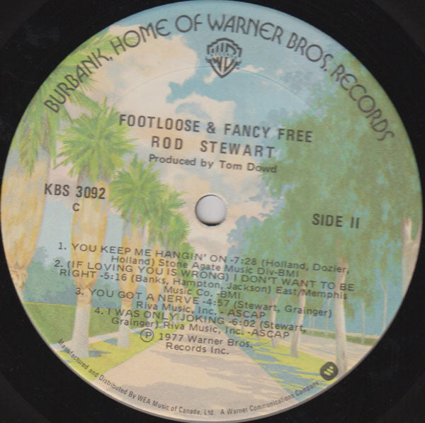 Rod Stewart : Foot Loose & Fancy Free (LP, Album)