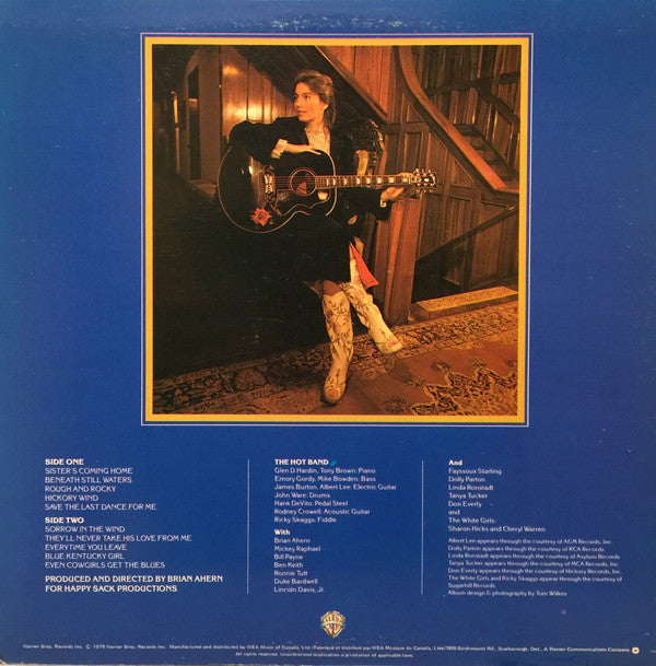 Emmylou Harris : Blue Kentucky Girl (LP, Album)